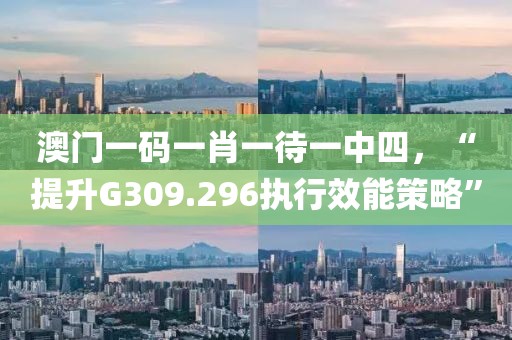 澳门一码一肖一待一中四，“提升G309.296执行效能策略”
