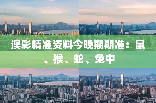 澳彩精准资料今晚期期准：鼠、猴、蛇、兔中
