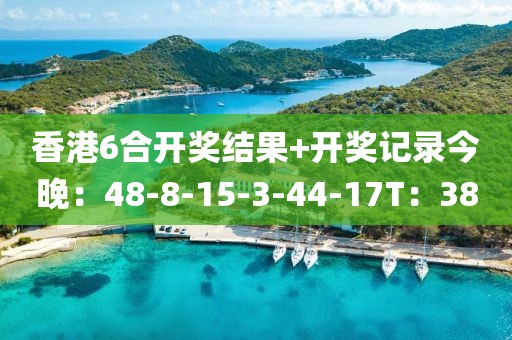 香港6合开奖结果+开奖记录今晚：48-8-15-3-44-17T：38