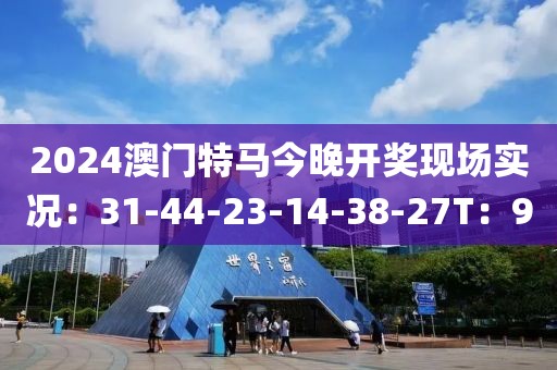 2024澳门特马今晚开奖现场实况：31-44-23-14-38-27T：9