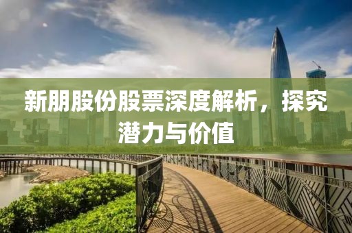 新朋股份股票深度解析，探究潜力与价值