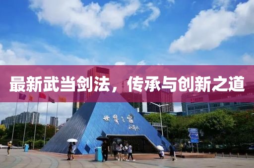 最新武当剑法，传承与创新之道