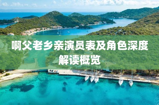 啊父老乡亲演员表及角色深度解读概览