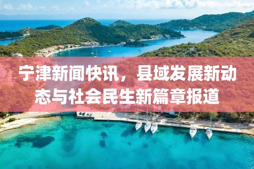宁津新闻快讯，县域发展新动态与社会民生新篇章报道