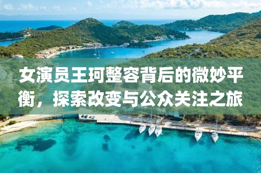 女演员王珂整容背后的微妙平衡，探索改变与公众关注之旅