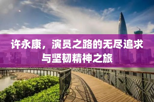 许永康，演员之路的无尽追求与坚韧精神之旅