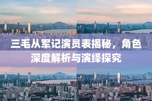 三毛从军记演员表揭秘，角色深度解析与演绎探究