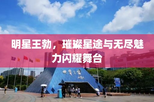 明星王勃，璀璨星途与无尽魅力闪耀舞台