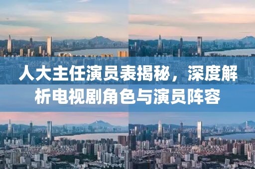 人大主任演员表揭秘，深度解析电视剧角色与演员阵容