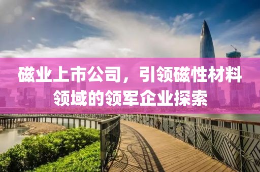 磁业上市公司，引领磁性材料领域的领军企业探索