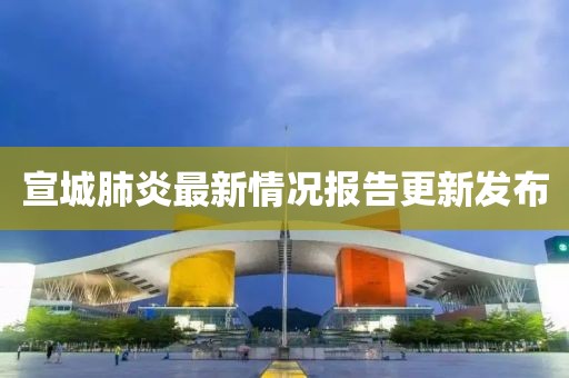 宣城肺炎最新情况报告更新发布