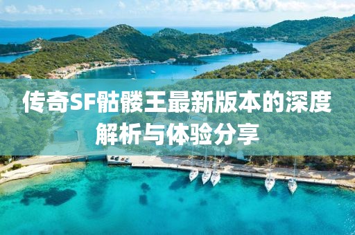 传奇SF骷髅王最新版本的深度解析与体验分享