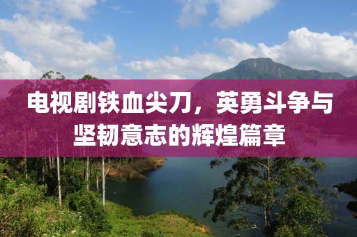 电视剧铁血尖刀，英勇斗争与坚韧意志的辉煌篇章