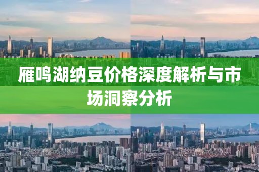 雁鸣湖纳豆价格深度解析与市场洞察分析