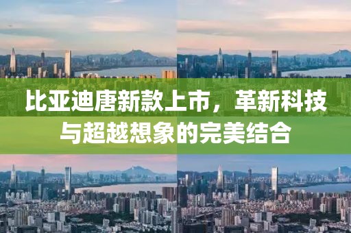 比亚迪唐新款上市，革新科技与超越想象的完美结合