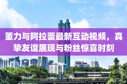 董力与阿拉蕾最新互动视频，真挚友谊展现与粉丝惊喜时刻