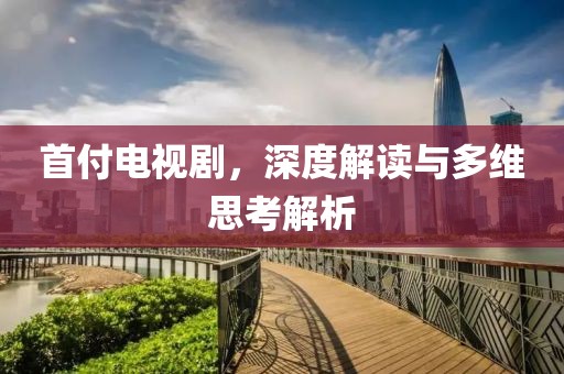 首付电视剧，深度解读与多维思考解析