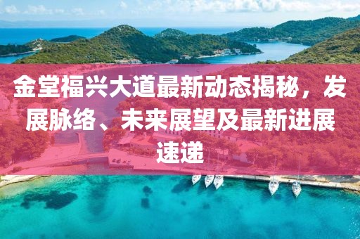 金堂福兴大道最新动态揭秘，发展脉络、未来展望及最新进展速递